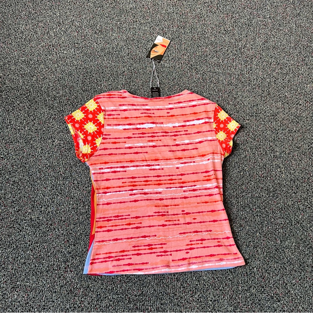 CUSTO BARCELONA Y2K Vintage Bright Funky Colorful Pop Art Short Sleeve T-Shirt M - Picture 9 of 15